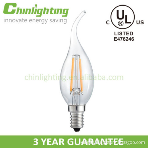 led filament bulbs C35 candle light bulb Edison